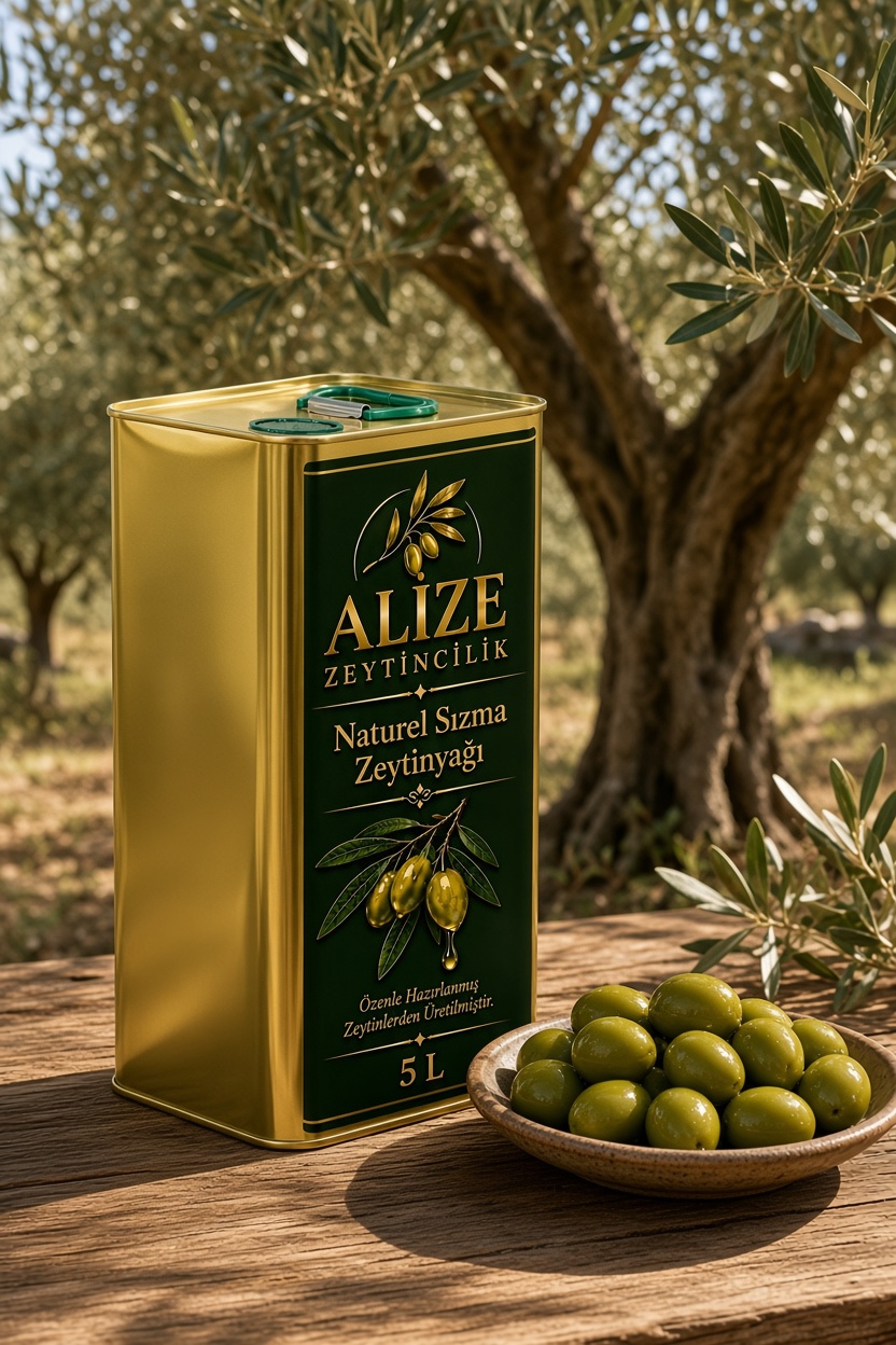 5 L Naturel Sızma Zeytinyağı